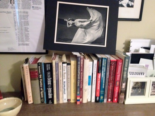 Dani Shapiro's wonderful book, Still Writing, is always near my side.